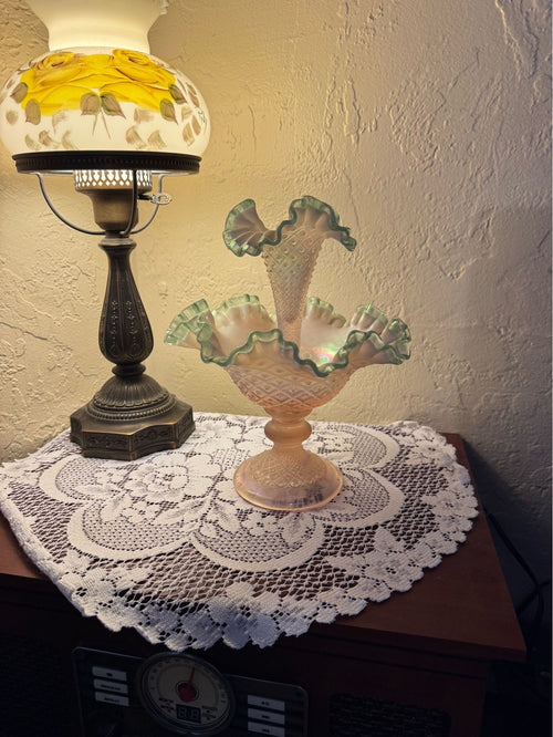 Fenton - Champagne Vase- Signed by Bill Fenton!