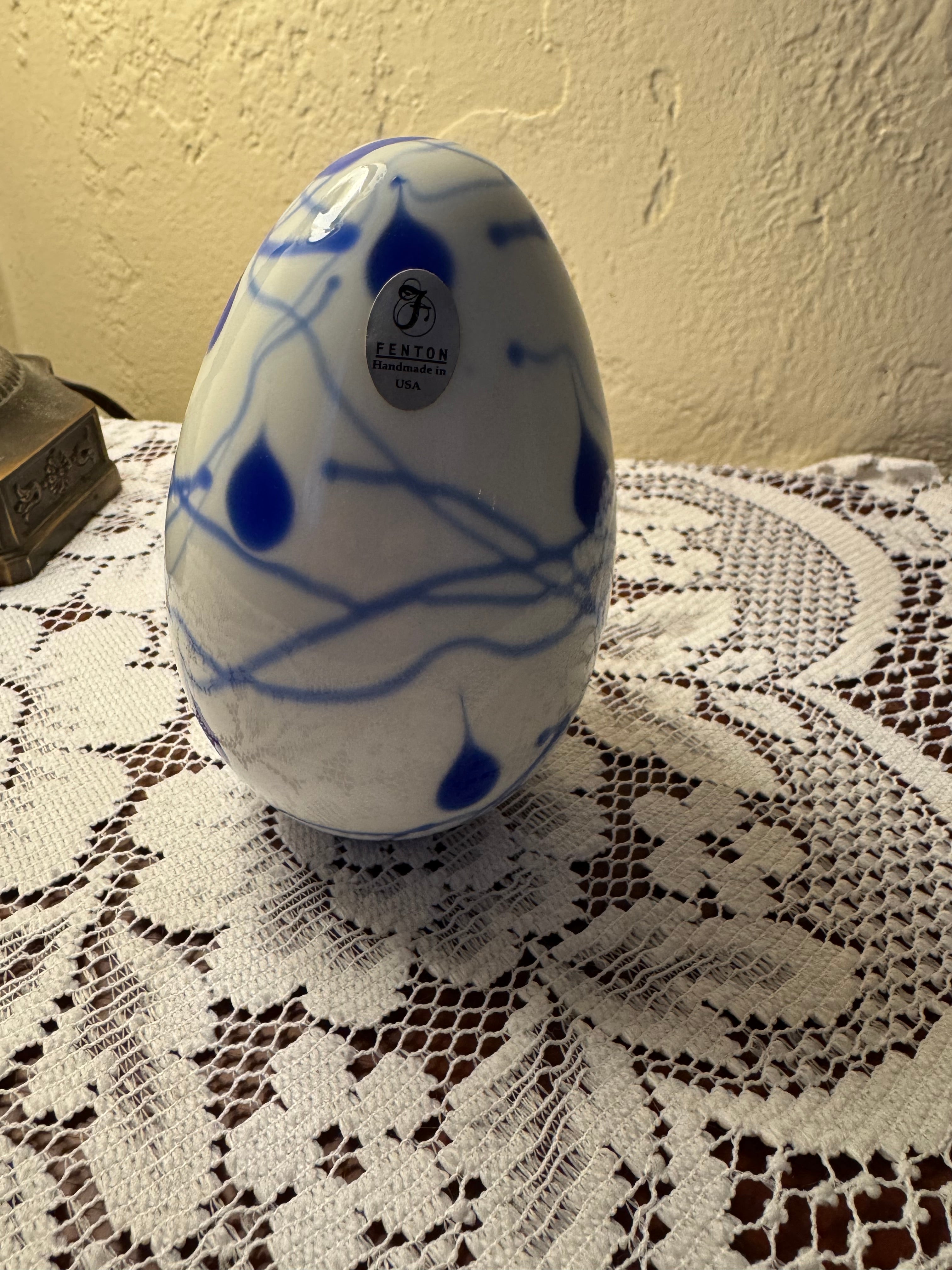 Fenton Tear Drop Egg